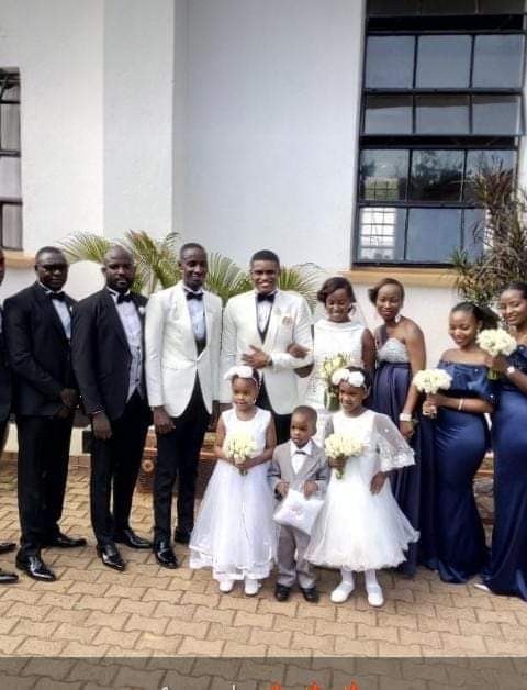Andrew Kabuura And Flavia Tumusiime Walk Down The Aisle