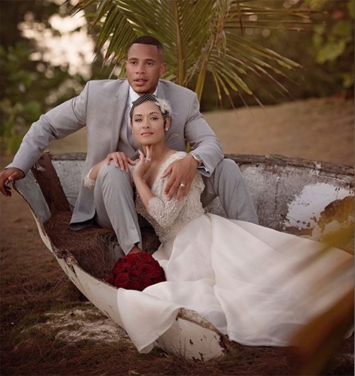 Empire series actors Trie and Grace realease wedding photos to the media,watch here