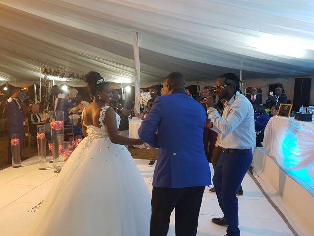 Bebe Cool performing at Edgar and Florence's Wedding