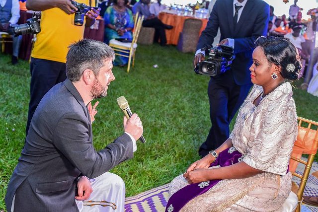 Scotland Meets Uganda As Hellen Introduces Michael Baxter