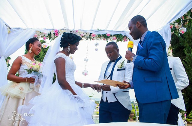 Joseph Kabuleta weds Rebecca