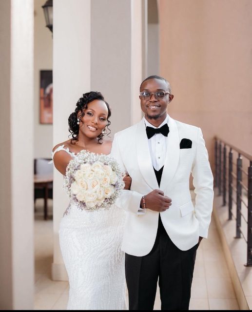 Renowned photojournalist Nicolas Bamulanzeki weds his wife