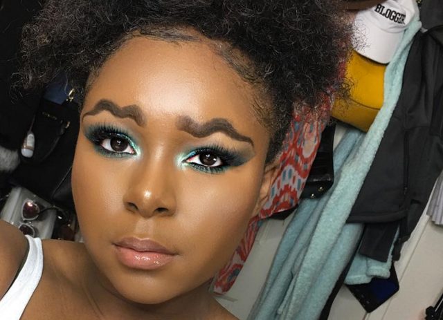 The squiggly eye brows are the new makeup trend? Ladies would you rock this?