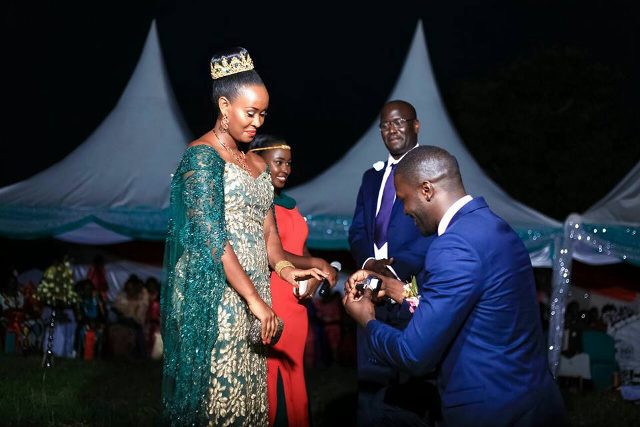 Introduction & Give Away: Barbie Kyagulanyi's Sister Brigette Shane and D Harold Dramiga couldn't wait for 2017.