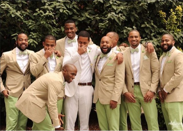 Soft colours Wedding Suits Inspirations For Groomsmen