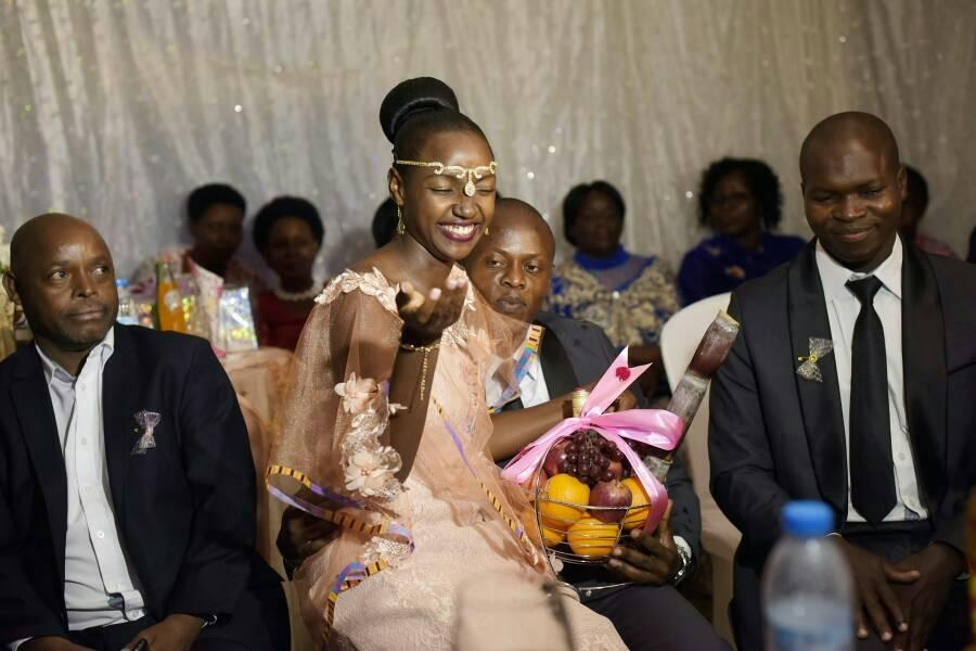 Photos: Mildred Bahemuka Takes Dr. Byaruhanga Home