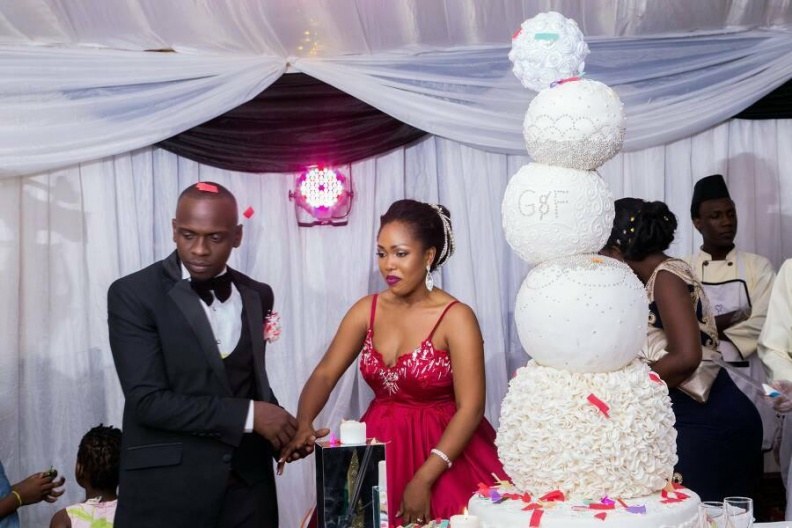 Bukedde TVs Fiona Kirabos Wedding Cake That Defied Gravity