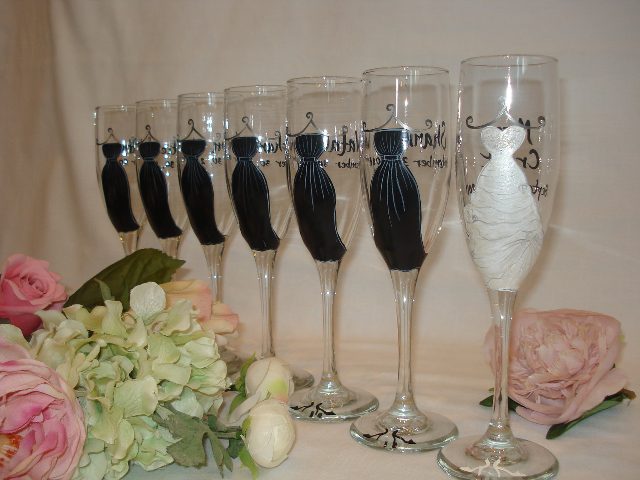 Wedding glasses - an important element of every stylish wedding