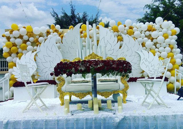 Must See-Irene And Brians Heavenly Wedding Decor!