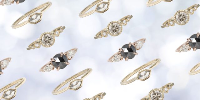 12 Unique Engagement Rings for the Alternative Bride