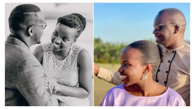 Mackline Asiimire hosts comedian Emeka for their kukyala