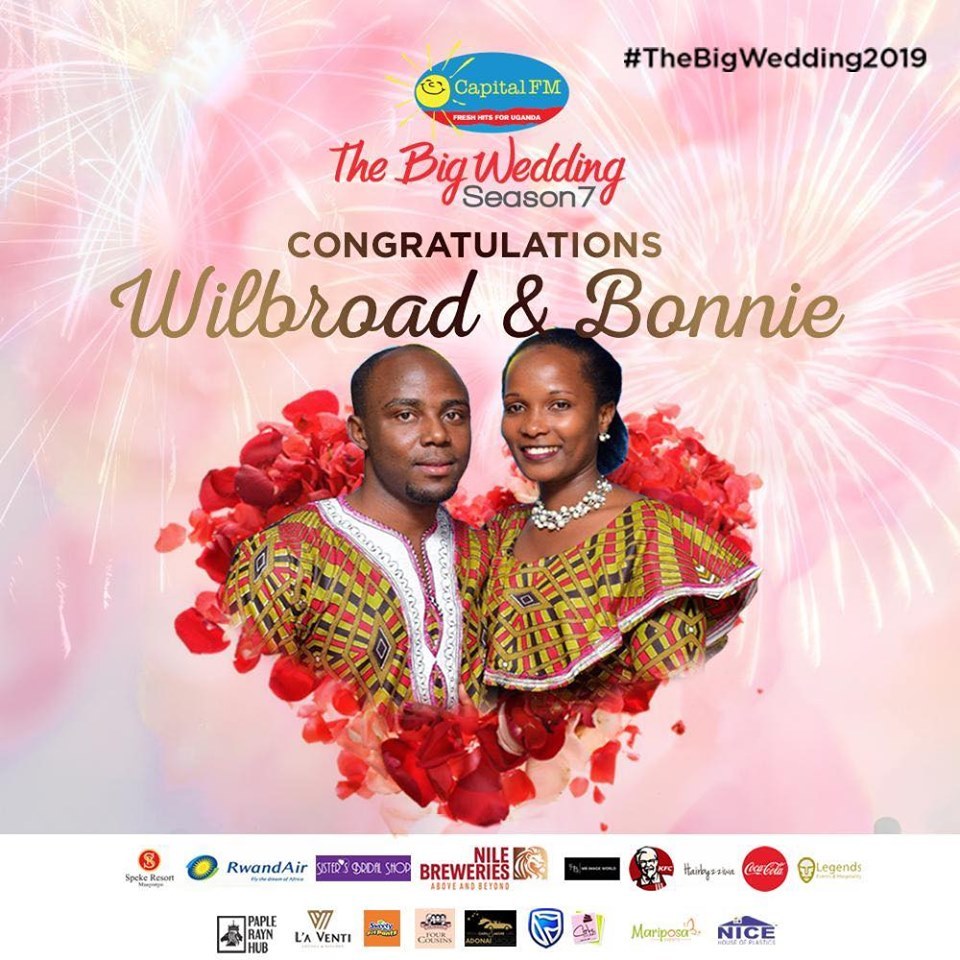 I Chose Love Over Money?Bonnie & Wilbroad, Winners Of #TheBigWedding2019