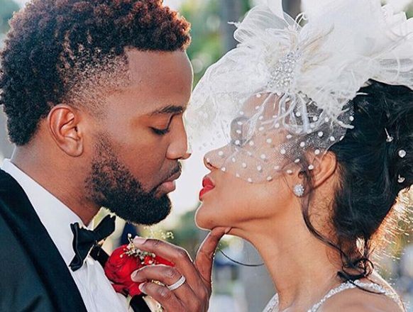 Jamaican Dancehal Artiste Konshens Says "I Do" At A Miami Beach Wedding