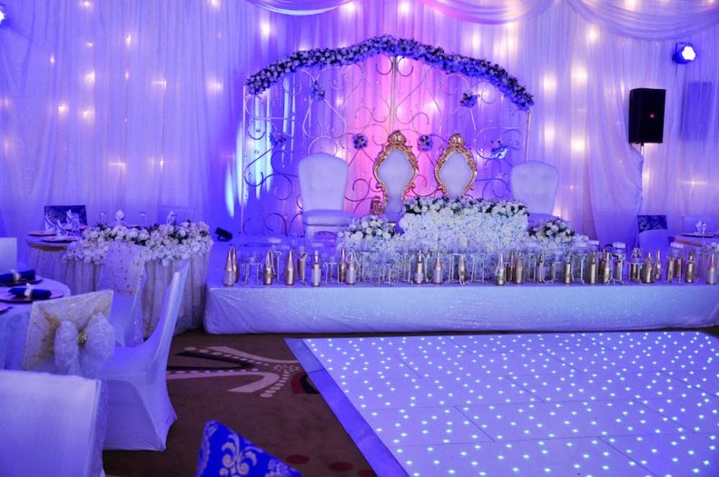 An Angelic Ensemble, Jamelia decorations Breathtaking Decor On Deusdedit And Sarah's Wedding.