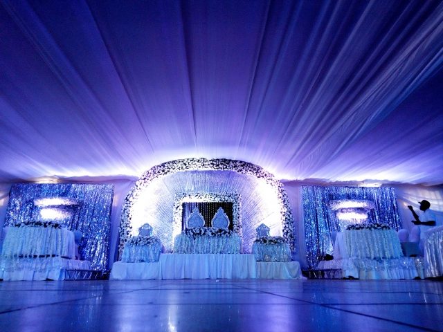Artistic Decorations From Patrick And Veronica's Wedding At UMA Exhibition Hall