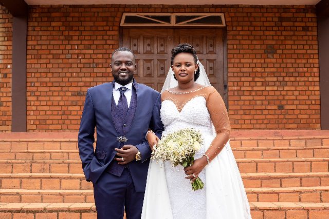 Rubaga Deputy RCC Anderson Burora weds his wife