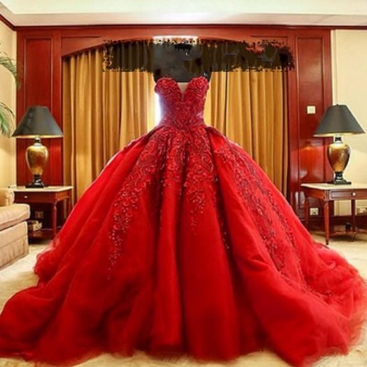 Step Out Of The Ordinary, Wow Your Guests With A Colored Wedding Gown.