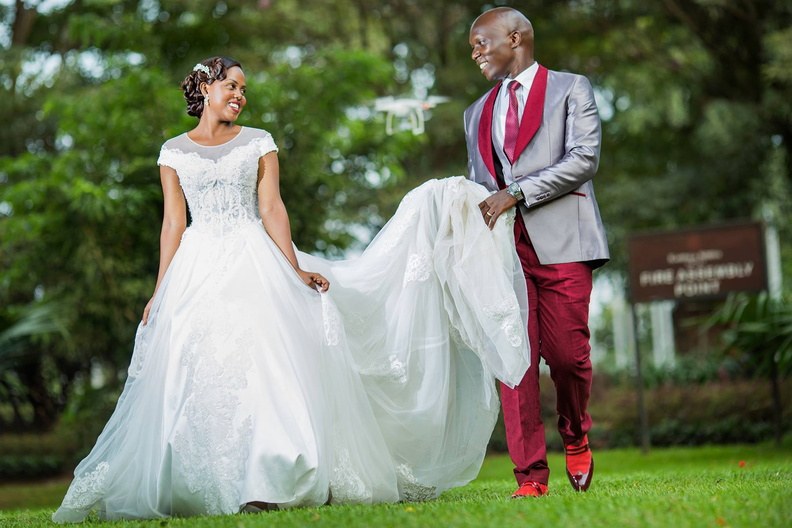 You Are my Happiness: Blessings & Jimmy's Pleasant Wedding Photos
