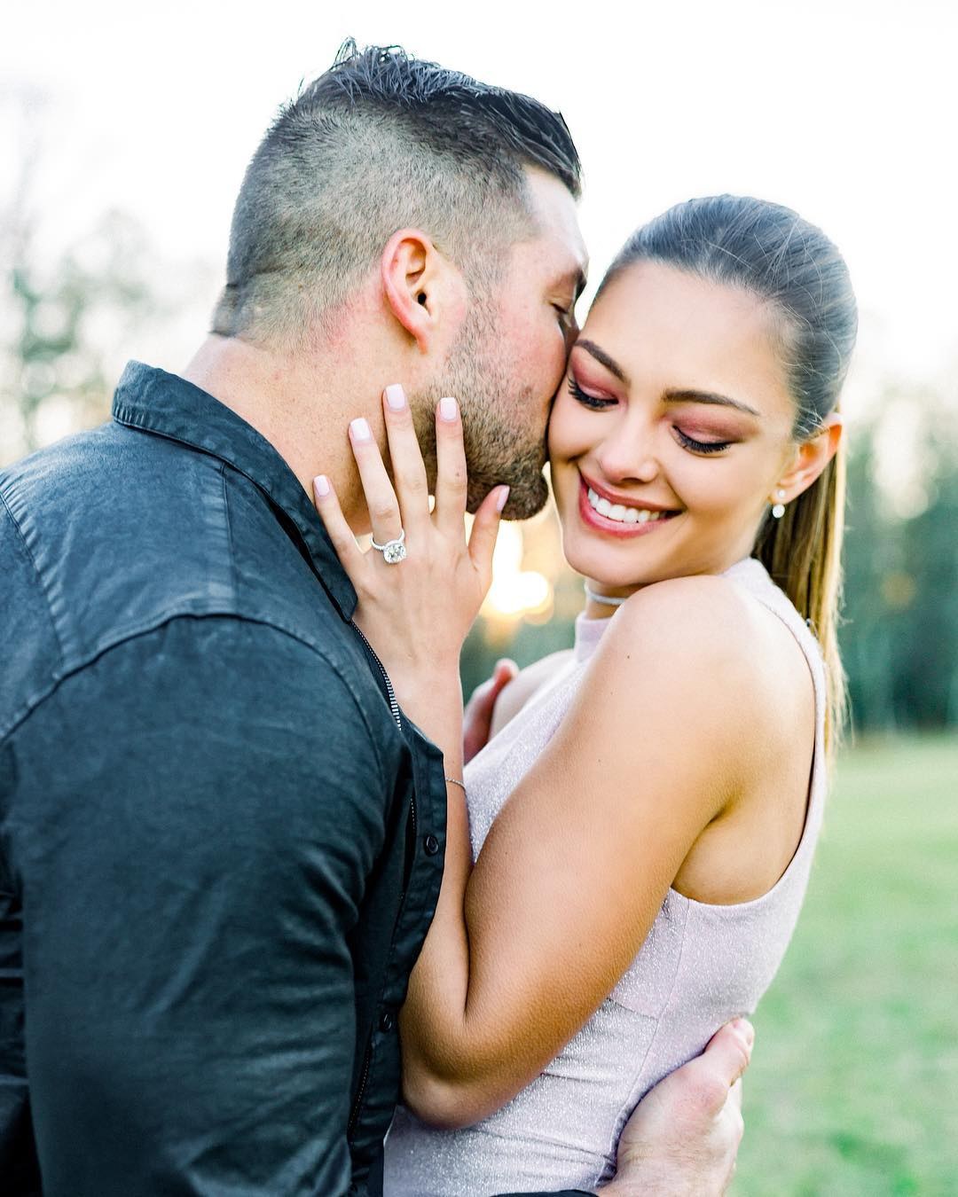 South African Former Miss Universe Demi-Leigh Engaged To NFL Star Tebow