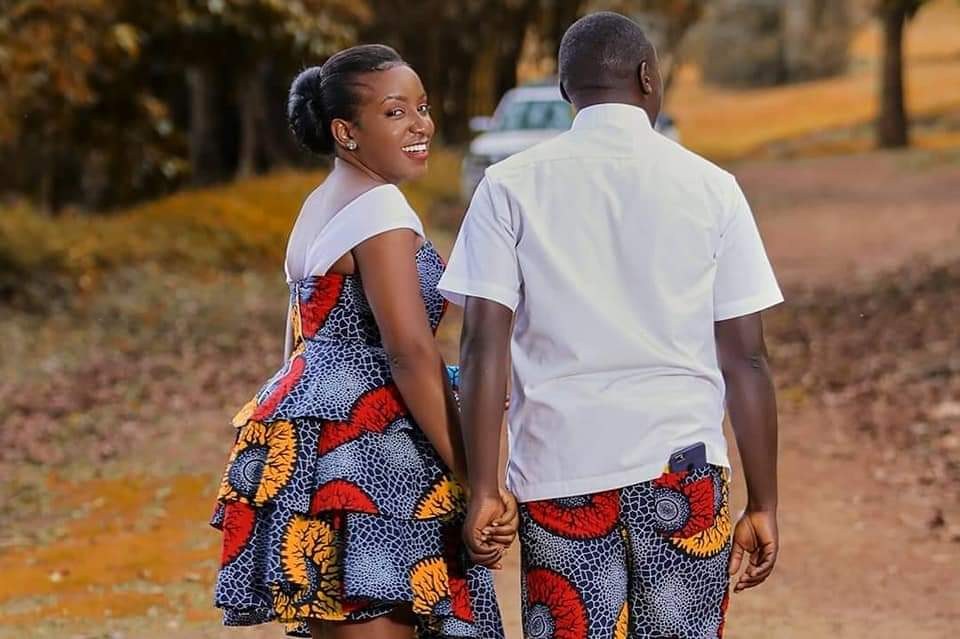 Sheem and Connie glow in a garden-themed pre-wedding photo shoot