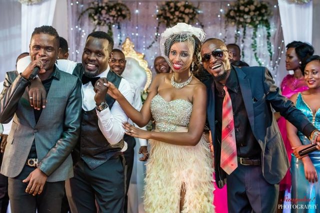 Bobby Lubega weds Hilda in a totally youthful ceremony.
