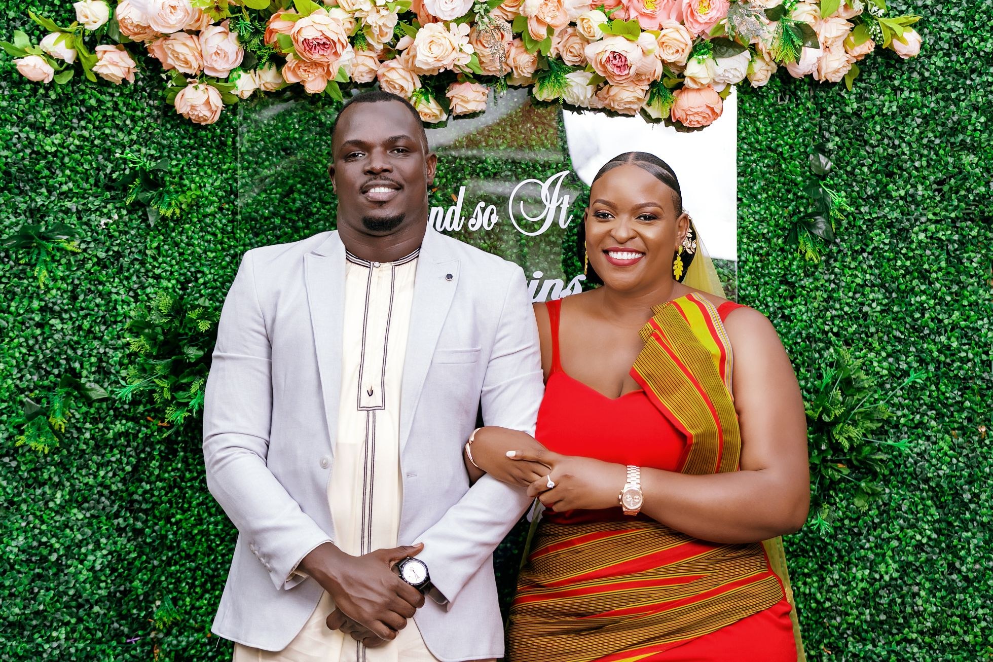 We met at a mutual friend’s wedding—Bernadette and Rodgers