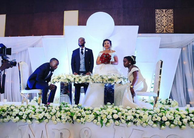 Gilts And Glamour As Uganda Cranes Ace Sula Matovu Malouda Weds Nicole Estella
