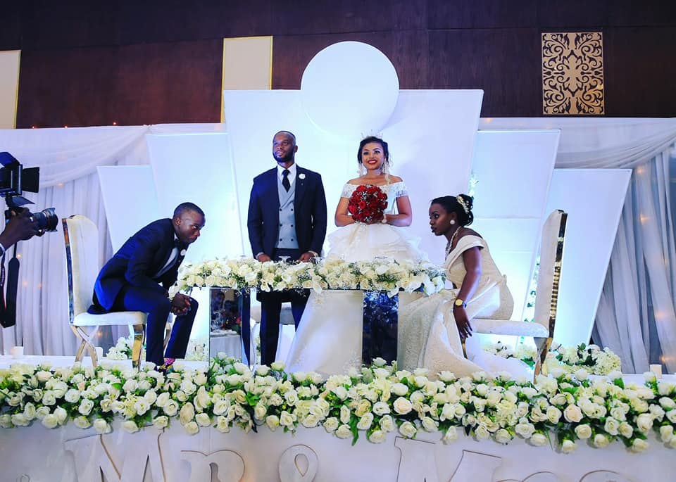 Gilts And Glamour As Uganda Cranes Ace Sula Matovu Malouda Weds Nicole Estella