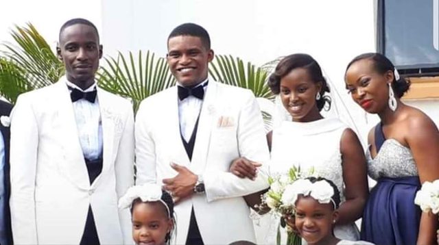 Andrew Kabuura And Flavia Tumusiime Walk Down The Aisle