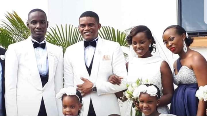 Andrew Kabuura And Flavia Tumusiime Walk Down The Aisle