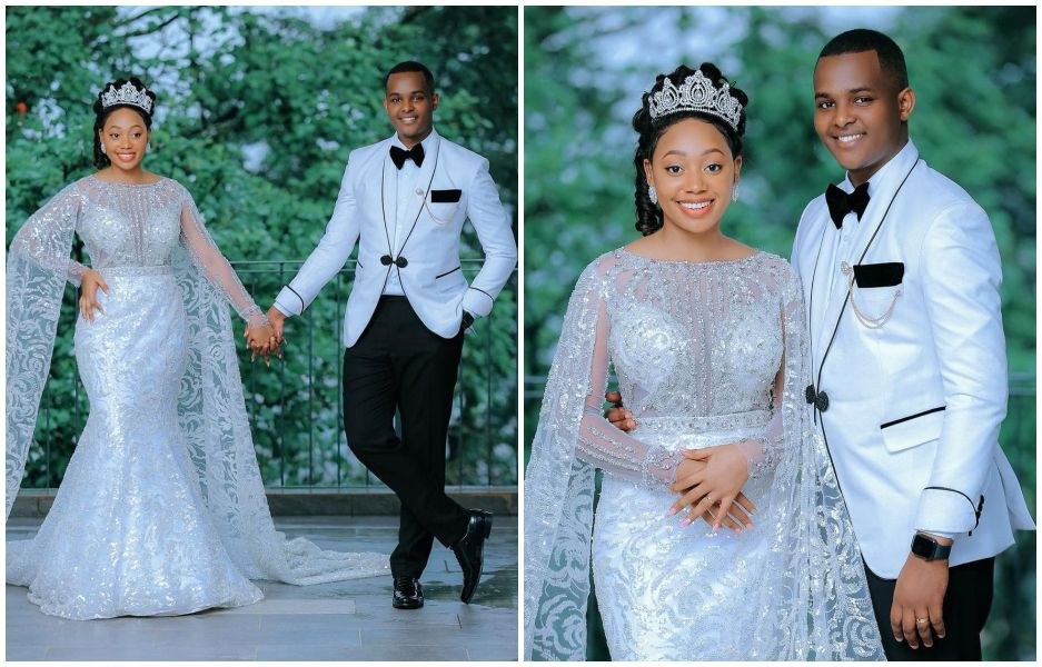 Photos: Canary Mugume and Fiona a.k.a Sasha Ferguson tie the knot