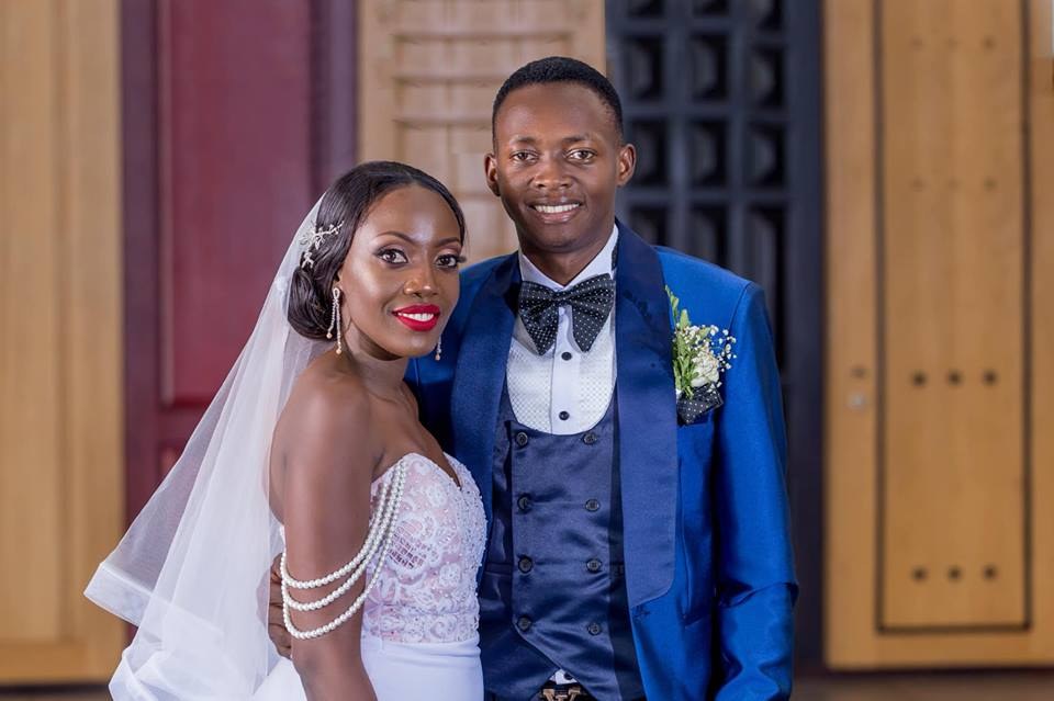Beauty And Fashion Stand Out As Lillian And George Tie The Knot