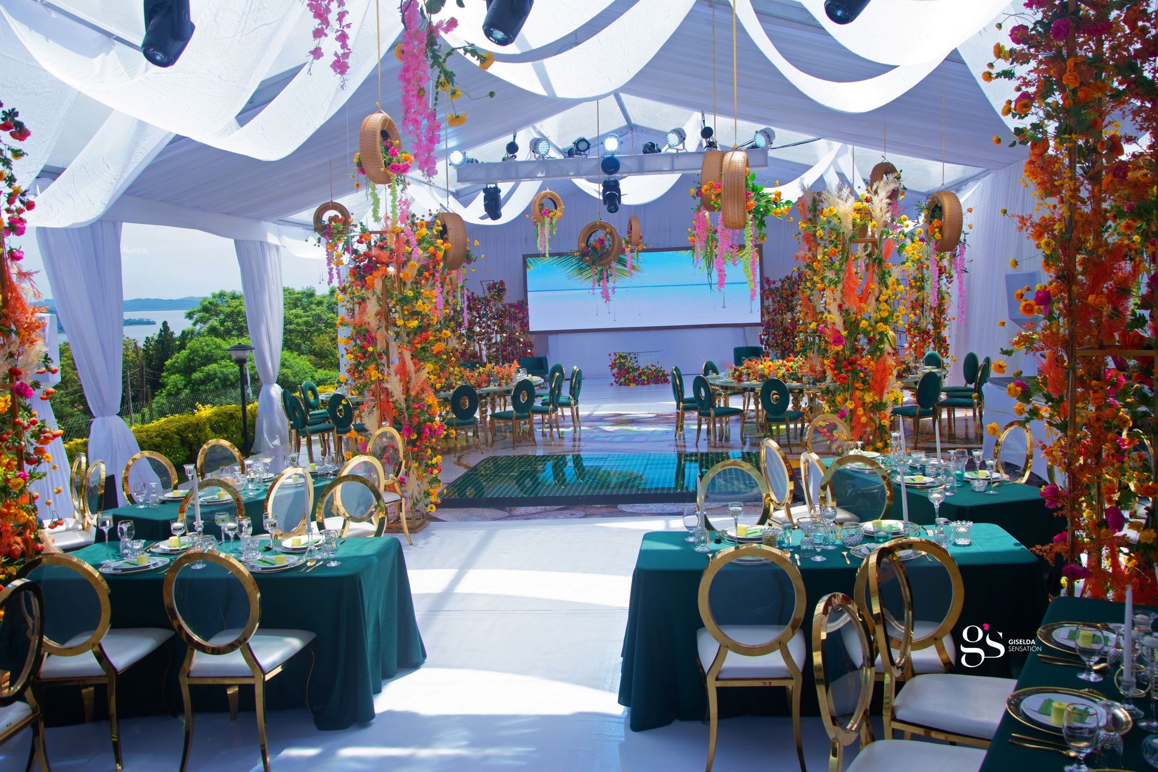 Passport-like invitation cards and sizzling décor at Amelia K. Kyambadde’s Birthday party