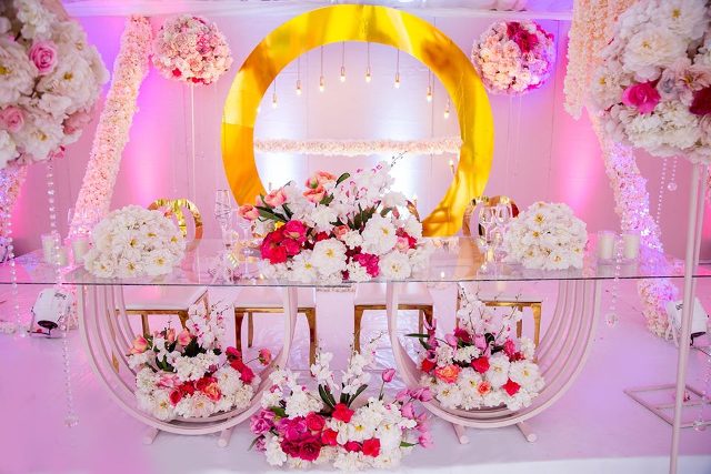 Wedding Décor: Floral Overflow At Sula and Flavia’s White Wedding
