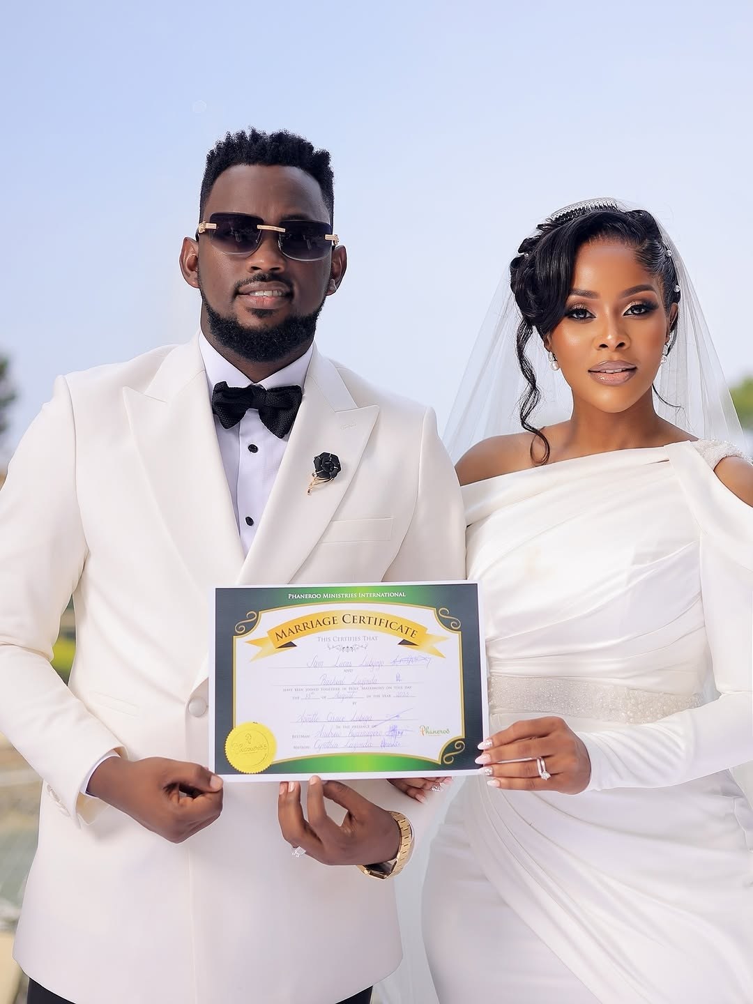 Levixone pens romantic letter to Desire after pompous wedding