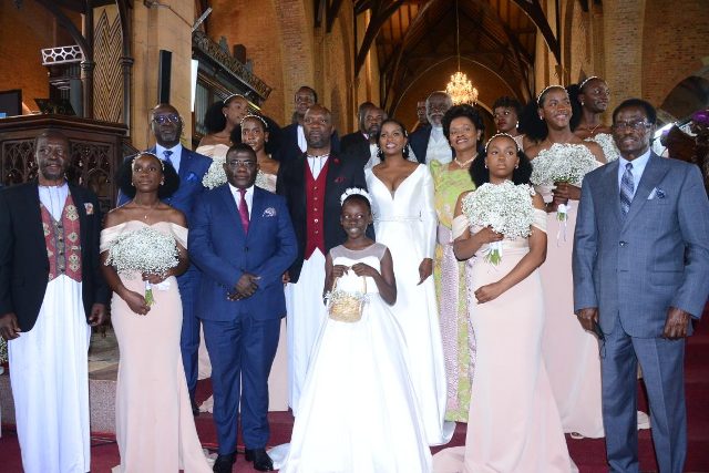 Stanbic's Anne Juuko and Apollo Makubuya exchange vows