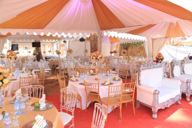 Rossy Roots Flamboyant Decor That Mesmerized Village At Agnes And Godffrey's Introduction.