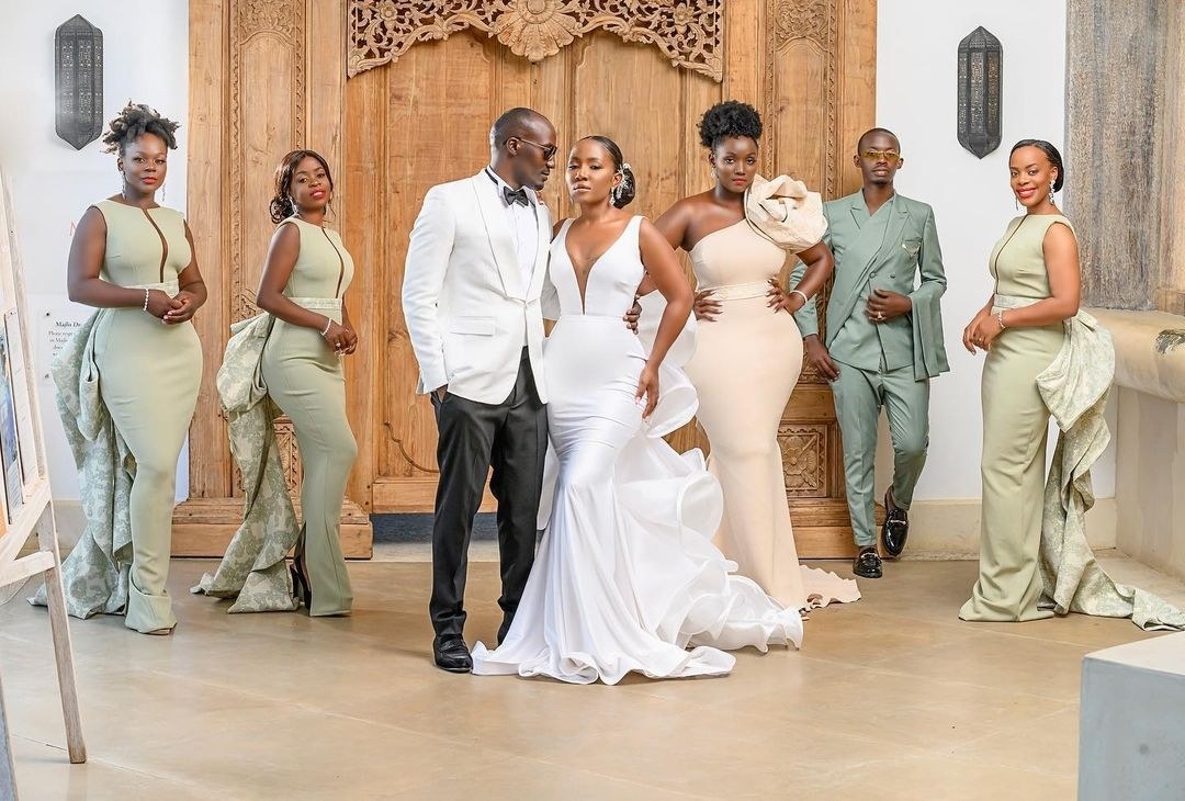 Fashion guru Fatumah Asha stars in destination wedding