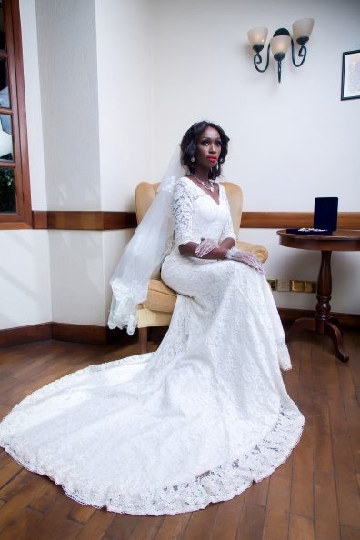 Photos-Into Socialite Judith Heards Breathtaking Wedding Gown Collection!