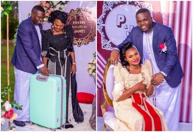 I met Prossy in a church singing group—James after being introduced