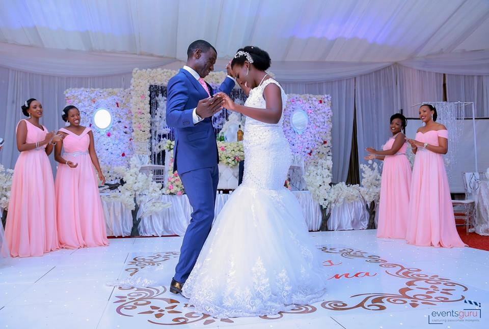 Elegantly Simple As Dr. Denis Weds Anna Nawe