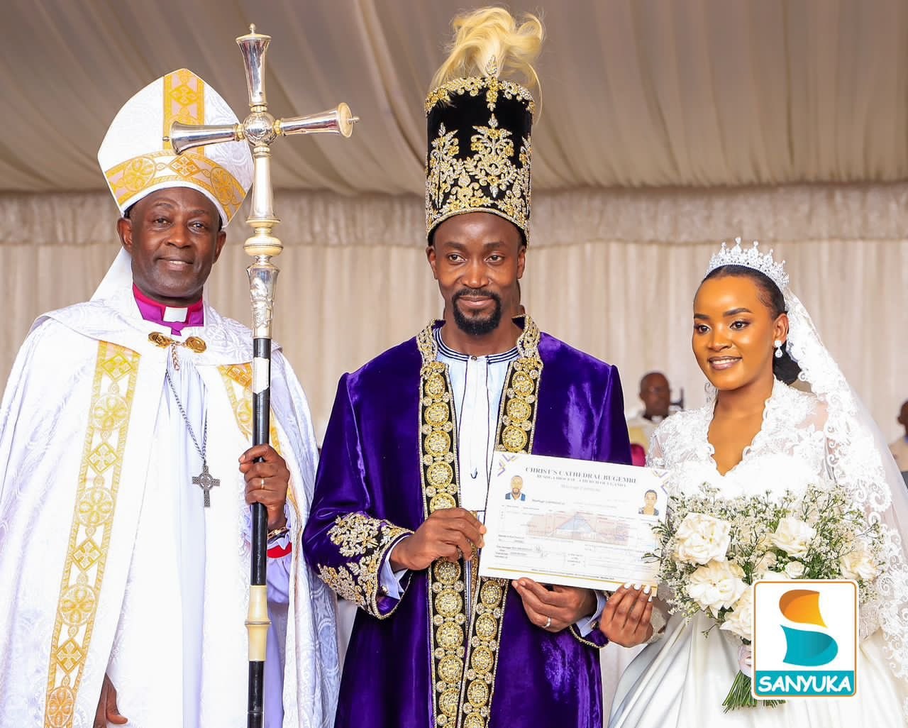 Busoga Royal Wedding: King Nadiope IV weds Inhebantu Joviah Mutesi