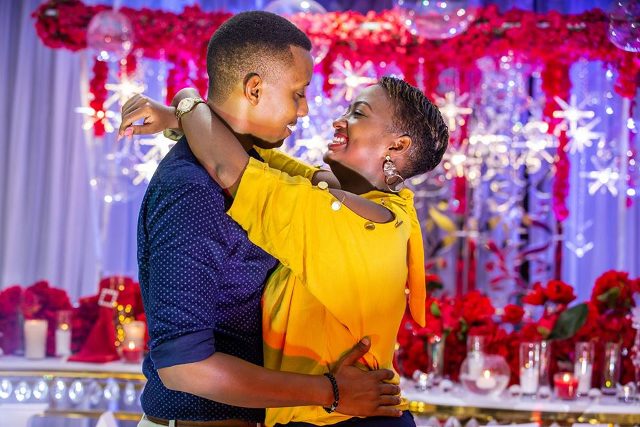 Gorgeous Red As Yasin Proposes To Rose