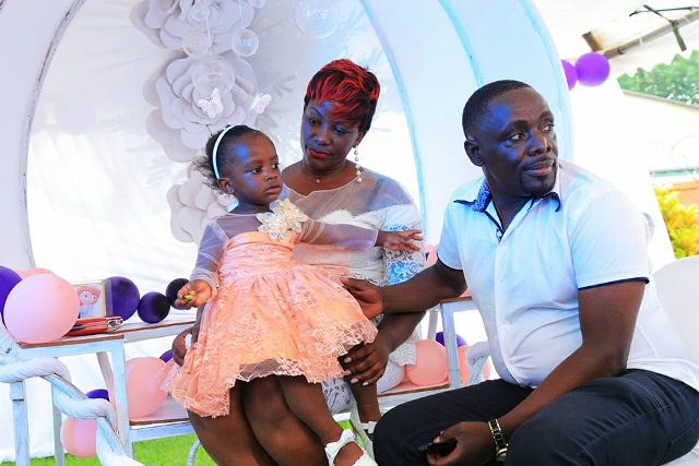 Lutaaya & Wife Irene Throw Mega Birthday/Baptism Party For Petrina