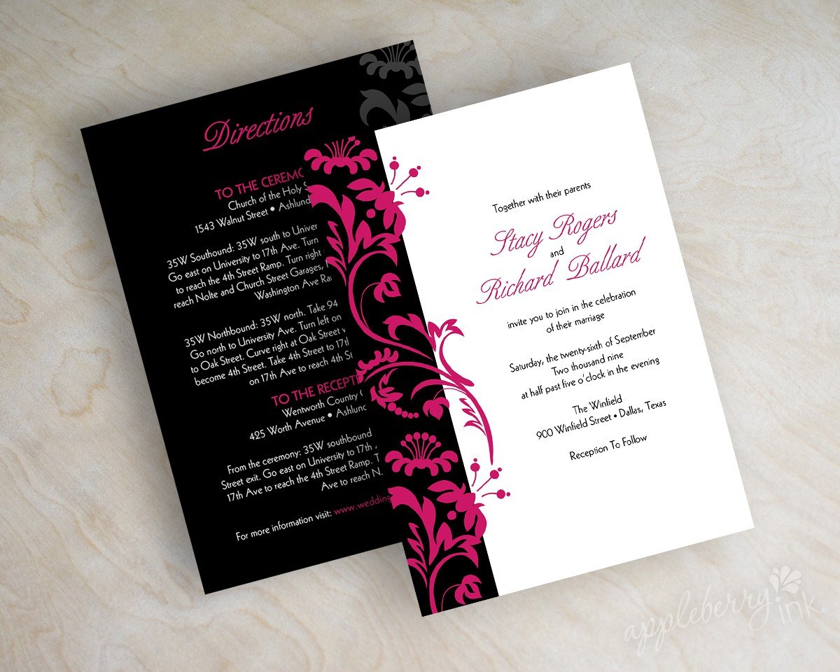 Wedding Invitation Wording: How and Where to Say It