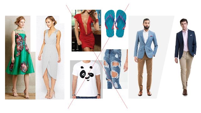 What Not To Wear To A Wedding