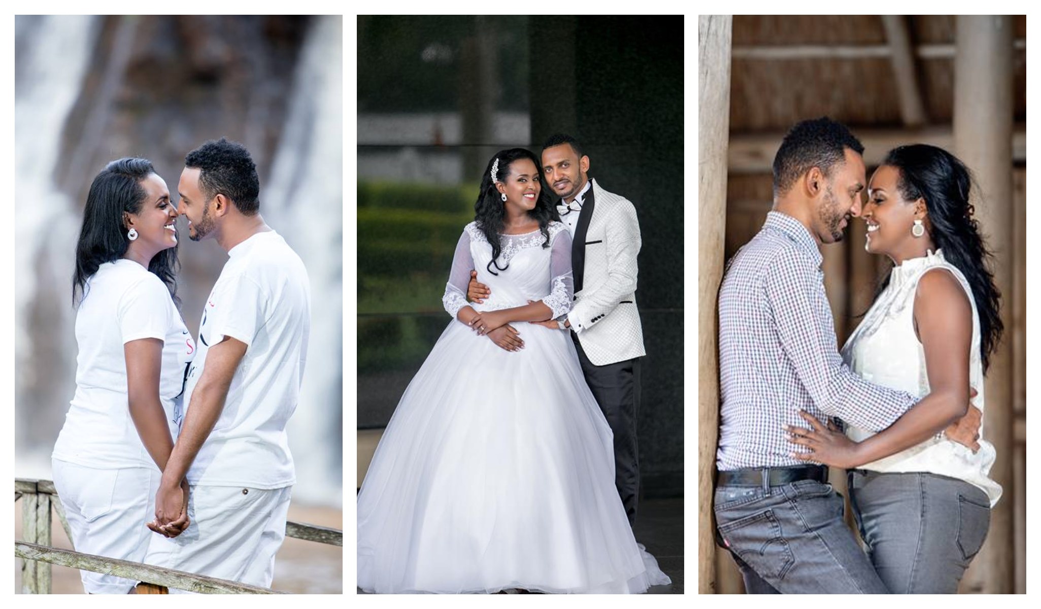 A statement In Style: Robel & Siham?s Pre-wedding and White Wedding