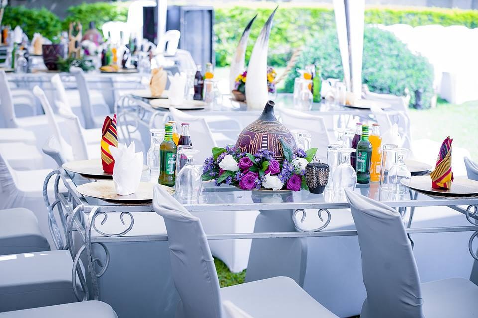 Brendan & Roger's traditional wedding decor via mikolo.com