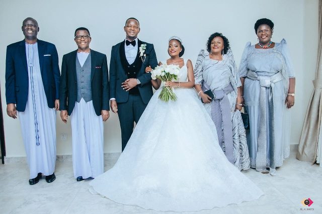 Charles Peter Mayiga's daughter Samantha Nanziri and Emmanuel tie the knot