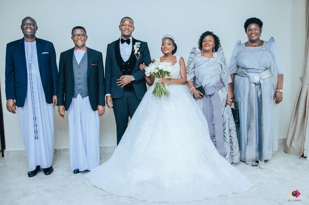Charles Peter Mayiga's daughter Samantha Nanziri and Emmanuel tie the knot